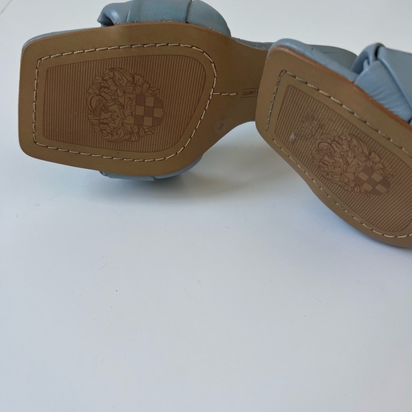 Vince Camuto Women's Light Blue Woven Mules - Picture 5 of 5